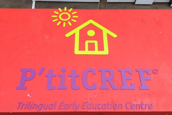 вывеска для Ptit CREF, детский сад, лазерная резка made by Make